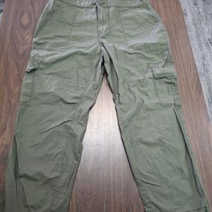 Women's Olive Cargo Pants